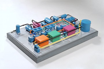 DAC 295-901 | Rear DAC Oil Production Training Model