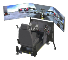 Compact Airside-Pushback™ Driving Simulator