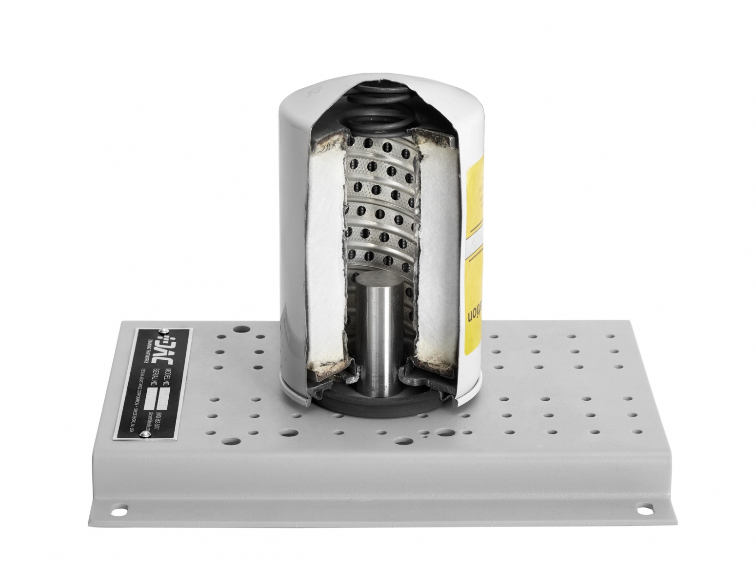 Hydraulic Filter Cutaway Model: 773-055 Hands-On Sump-Type Hydraulic Filter Training