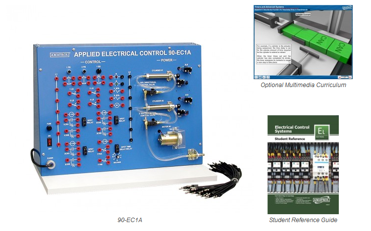 Electric Relay Control Trainer Electric Relay Control Unit (90-EC1A)