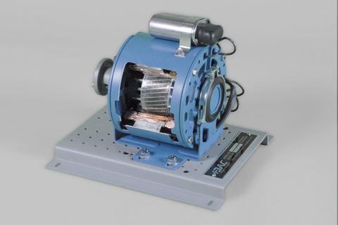Single-Phase PSC AC Motor Cutaway Hands-On Industrial SkillsTraining
