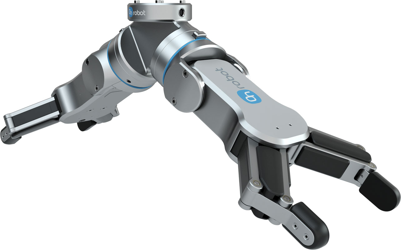 OnRobot Dual Quick Changer with 2 RG6 Grippers End of Arm Tooling for Collaborative Robots