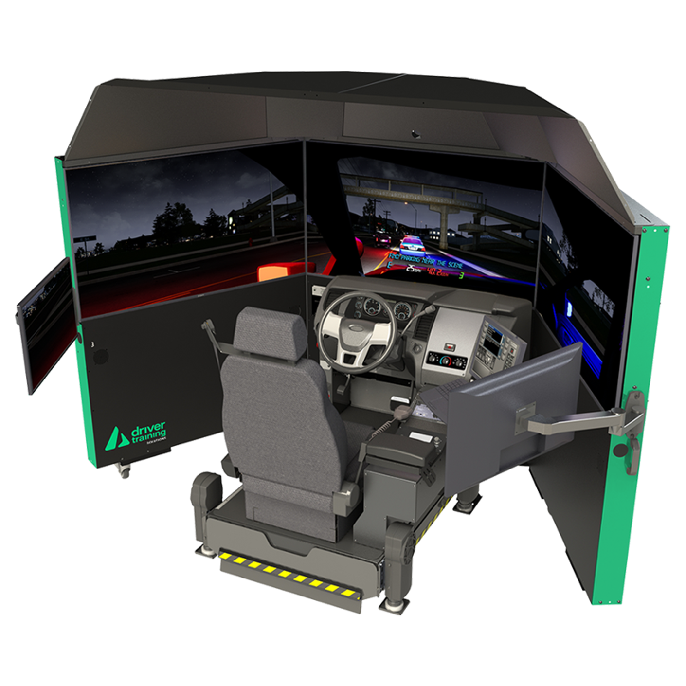 Acron Aviation PatrolSim™ Series 8 Law Enforcement Simulator Law Enforcement Driving Simulator