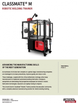 ClassMate® M Brochure Lincoln Electric ClassMate Robotic Trainer