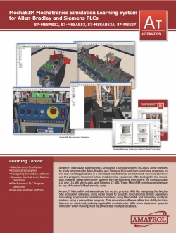 Amatrol MechaSIM Mechatronics Simulation